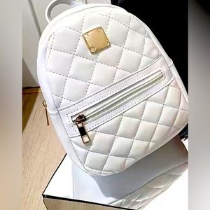 🤍Cute White Small Women's / Girl’s Backpack🤍